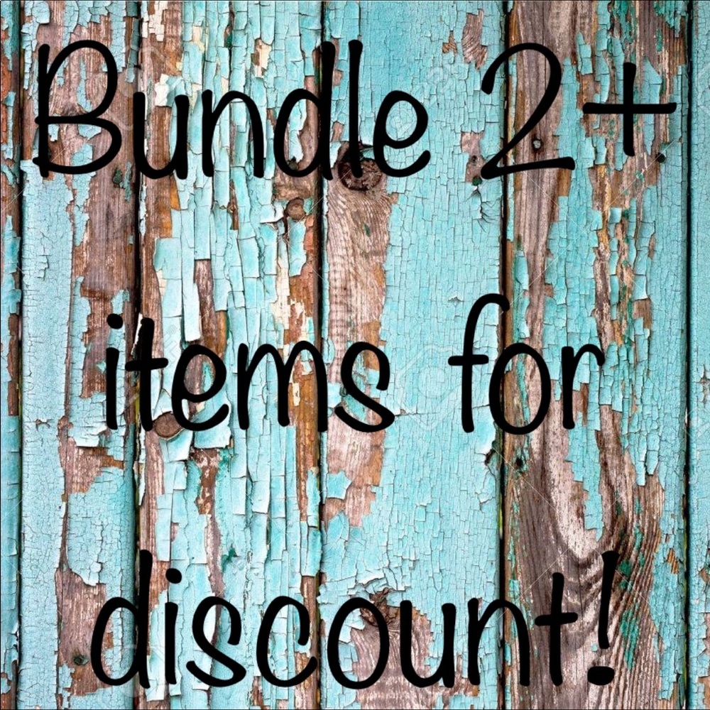 Bundle for discount!